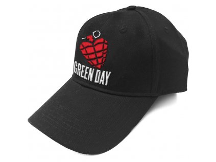 ČEPICE BASEBALLOVÁ|KŠILTOVKA  GREEN DAY|GRENADE LOGO