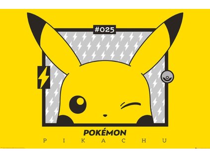 PLAKÁT 61 x 91,5 cm|POKÉMON  PIKACHU WING