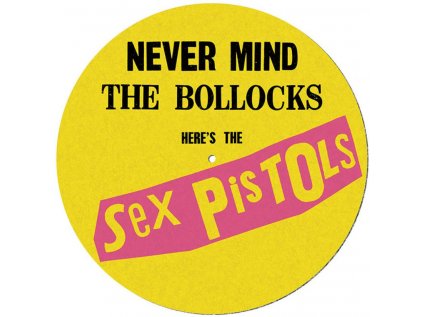 PODLOŽKA NA TALÍŘ GRAMOFONU  SEX PISTOLS|NEVER MIND THE BOLLOCKS