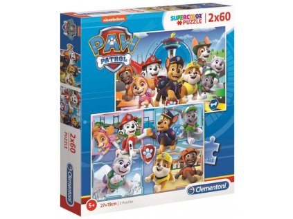 PUZZLE 60 KUSŮ|PAW PATROL  CHARACTERS|27 x 19 cm