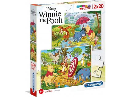 PUZZLE|DISNEY  WINNIE THE POOH|20 KUSŮ