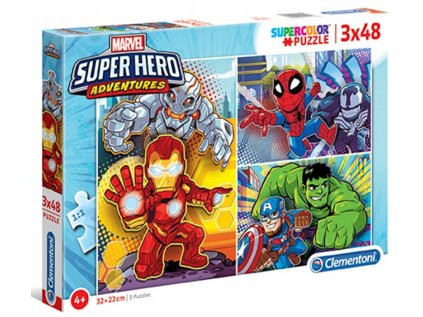 PUZZLE|MARVEL  SUPER HERO ADVENTURE|48 KUSŮ