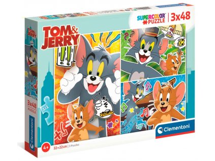 PUZZLE|TOM & JERRY  STORY|48 KUSŮ