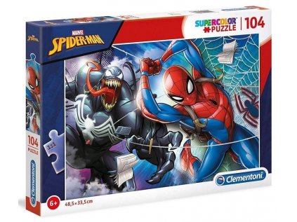 PUZZLE 104 KUSŮ|MARVEL|SPIDERMAN  SPIDERMAN|48,5 x 33,5 cm