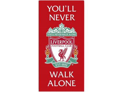 RUČNÍK OSUŠKA|LIVERPOOL FC  LOGO YNWA|70 x 140 cm