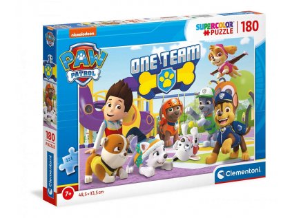 PUZZLE|PAW PATROL  ONE TEAM|180 KUSŮ