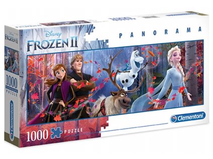 PUZZLE|DISNEY|FROZEN II  CHARACTERS|PANORAMA|1000 KUSŮ