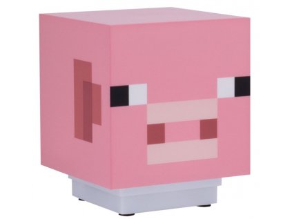 LAMPA DEKORATIVNÍ|MINECRAFT  PIG|9 x 11 x 9 cm