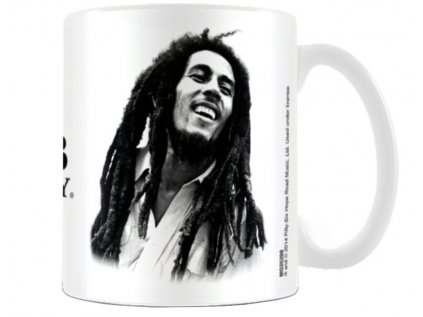 HRNEK KERAMICKÝ|BOB MARLEY  315 ml|BLACK & WHITE