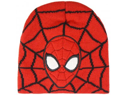 ČEPICE ZIMNÍ DĚTSKÁ|MARVEL  SPIDERMAN HEAD