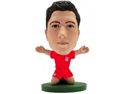 FIGURKA SBĚRATELSKÁ|BAYERN MNICHOV  FOTBALOVÝ HRÁČ|LEWANDOWSKI|5 cm