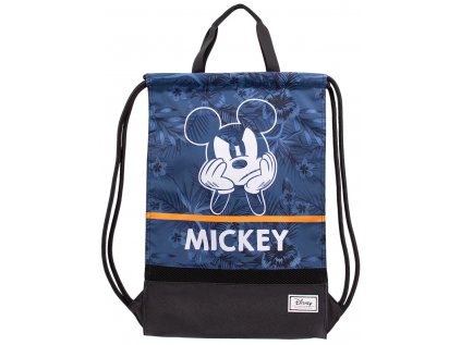 PYTLÍK GYM BAG|MICKEY MOUSE  BLUE|34 x 49 cm