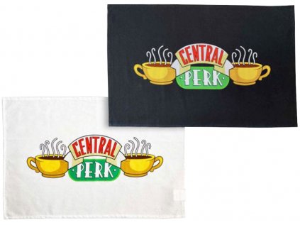 RUČNÍK MALÝ|SET 2 KUSŮ|FRIENDS  CENTRAL PERK|65 x 45 cm