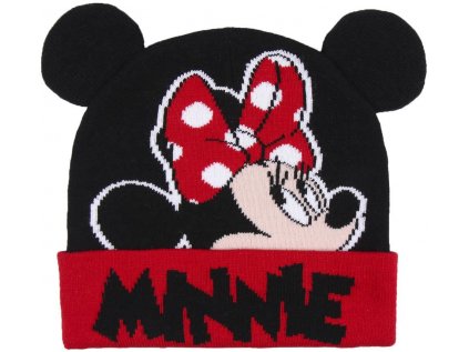 ČEPICE ZIMNÍ DĚTSKÁ|MICKEY MOUSE  MINNIE MOUSE|S UŠIMA|UNIVERZÁLNÍ