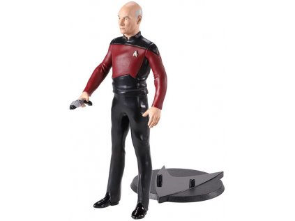 FIGURKA SBĚRATELSKÁ|STAR TREK  CAPTAIN PICARD|VÝŠKA 19 cm