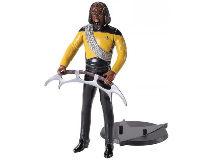 FIGURKA SBĚRATELSKÁ|STAR TREK  WORF|VÝŠKA 19 cm