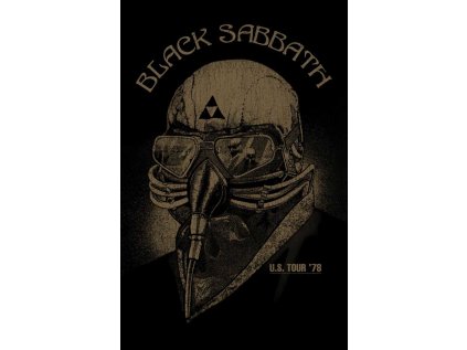 VLAJKA NA ZEĎ|BLACK SABBATH  US TOUR '78|70 x 106 cm