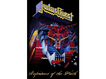 VLAJKA NA ZEĎ|JUDAS PRIEST  DEFENDERS OF THE FAITH|70 x 106 cm