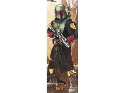 PLAKÁT 53 x 158 cm|STAR WARS  BOBA FETT