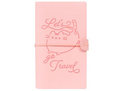 BLOK|ZÁPISNÍK|PUSHEEN  LET'S GO TRAVEL|TRAVEL BLOK