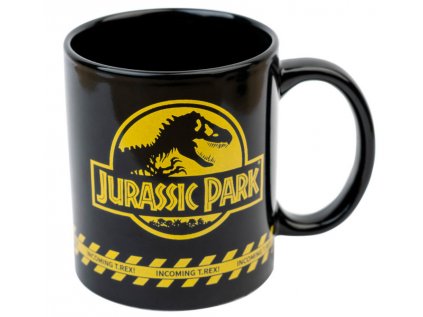 HRNEK KERAMICKÝ|JURASSIC PARK  350 ml|YELLOW LOGO