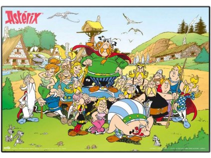 PODLOŽKA NA STŮL|ASTERIX A OBELIX  GROUP|49,5 x 34,5 cm