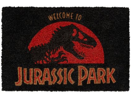 ROHOŽKA|JURASSIC PARK  WELCOME|60 x 40 cm