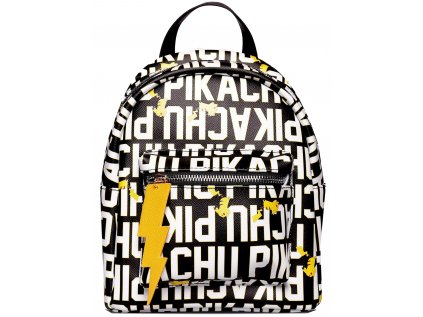 BATOH DÁMSKÝ MINI|POKÉMON  PIKACHU LETTERING|23 x 27 x 13 cm