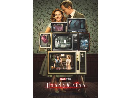 PLAKÁT 61 x 91,5 cm|MARVEL  WANDAVISION|LIFE OF TV