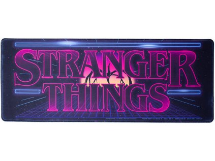 PODLOŽKA HERNÍ|STRANGER THINGS  ARCADE LOGO|80 x 40 cm