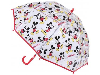 DEŠTNÍK AUTOMATICKÝ|DĚTSKÝ|DISNEY  MICKEY MOUSE|PRŮMĚR 71 cm