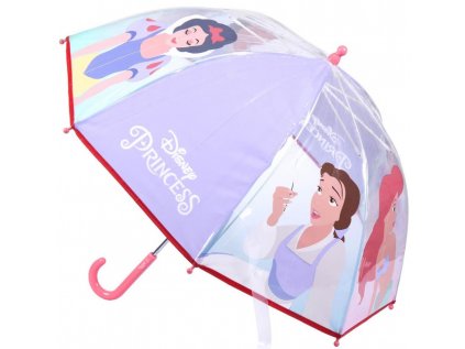 DEŠTNÍK AUTOMATICKÝ|DĚTSKÝ|DISNEY  PRINCESS|PRŮMĚR 71 cm