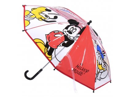 DEŠTNÍK AUTOMATICKÝ|DĚTSKÝ|DISNEY  MICKEY MOUSE|PRŮMĚR 66 cm