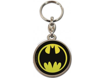 PŘÍVĚSEK NA KLÍČE|DC COMICS  BATMAN LOGO|7 cm