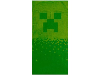 RUČNÍK OSUŠKA|MINECRAFT  70 x 140 cm|CREEPER