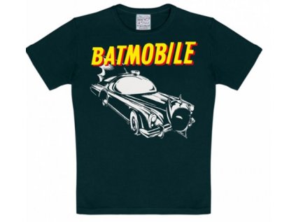 TRIČKO DĚTSKÉ/DC COMICS/BATMAN  BATMOBILE/ČERNÉ