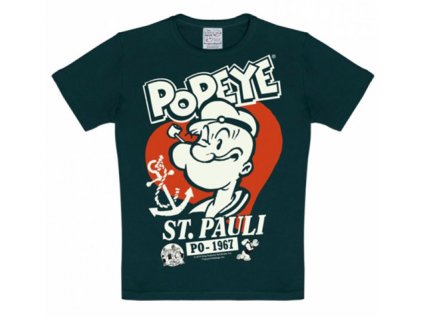 TRIČKO DĚTSKÉ/POPEYE  POPEYE/ČERNÉ