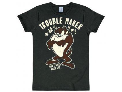 TRIČKO PÁNSKÉ/LOONEY TUNES  TROUBLE MAKER TAZ