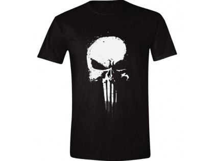 TRIČKO PÁNSKÉ/THE PUNISHER  SERIES SKULL/ČERNÉ