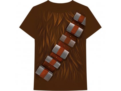 TRIČKO PÁNSKÉ|STAR WARS  CHEWBACCA|HNĚDÉ