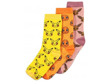 PONOŽKY PÁNSKÉ|POKÉMON (Velikost EU 39-42)