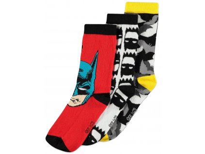 PONOŽKY PÁNSKÉ|DC COMICS|BATMAN (Velikost EU 39-42)