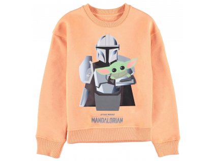 SVETR DĚTSKÝ|THE MANDALORIAN  THE CHILD|ORANŽOVÝ