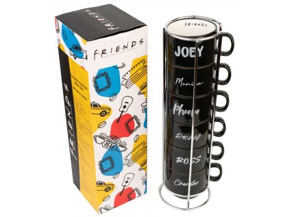 HRNEK KERAMICKÝ SET 6 KUSŮ|FRIENDS  150 ml|NAMES