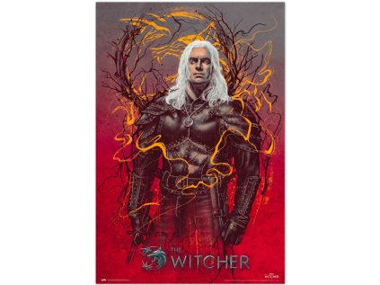 PLAKÁT 61 x 91,5 cm|THE WITCHER  GERALD