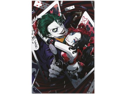 PLAKÁT 61 x 91,5 cm|DC COMICS  HARLEY QUINN AND JOKER