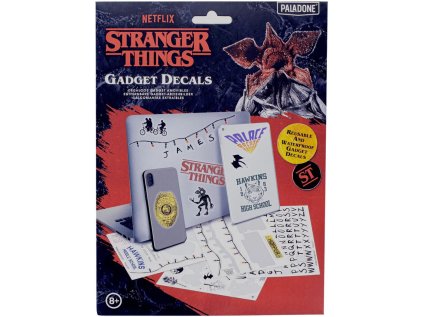 SAMOLEPKY NA ELEKTRONIKU  STRANGER THINGS|4 LISTY