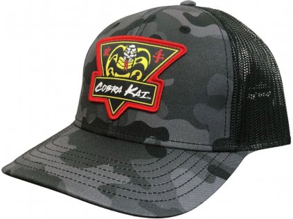 ČEPICE BASEBALLOVÁ|KŠILTOVKA  COBRA KAI|CAMO MESH