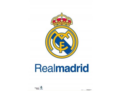 PLAKÁT 61 x 91,5 cm|REAL MADRID FC  ZNAK
