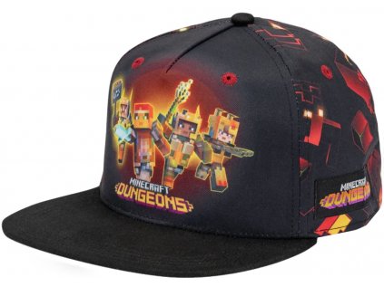 ČEPICE KŠILTOVKA|SNAPBACK|DĚTSKÁ  MINECRAFT|DUNGEONS